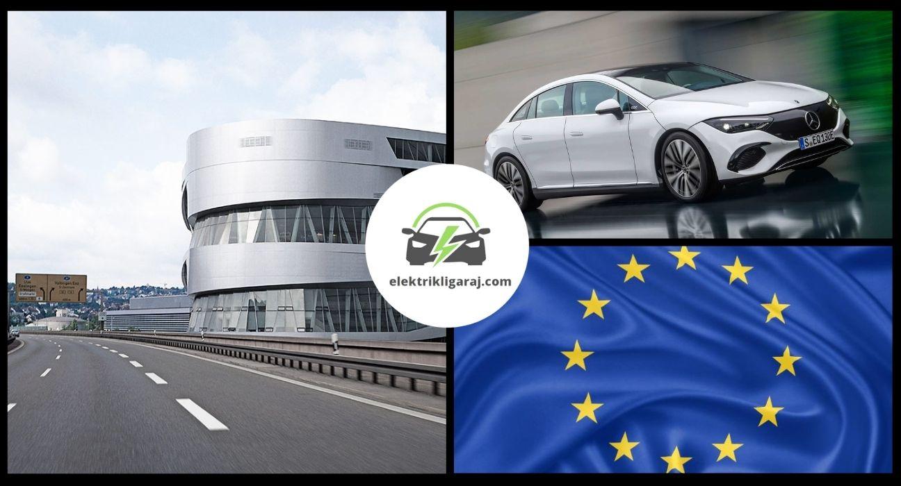 Elektrikli Mercedes'e Avrupa'dan Engel