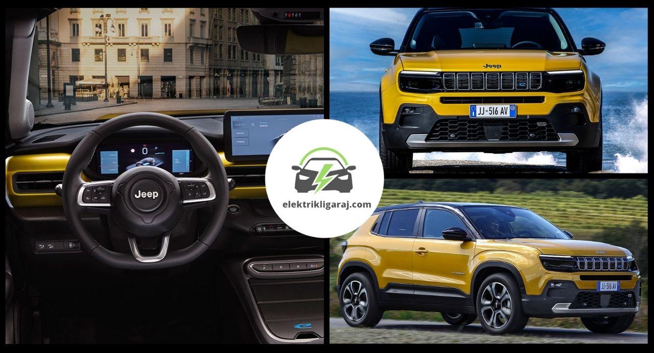 Elektrikli Jeep Avenger Siparişleri Başladı